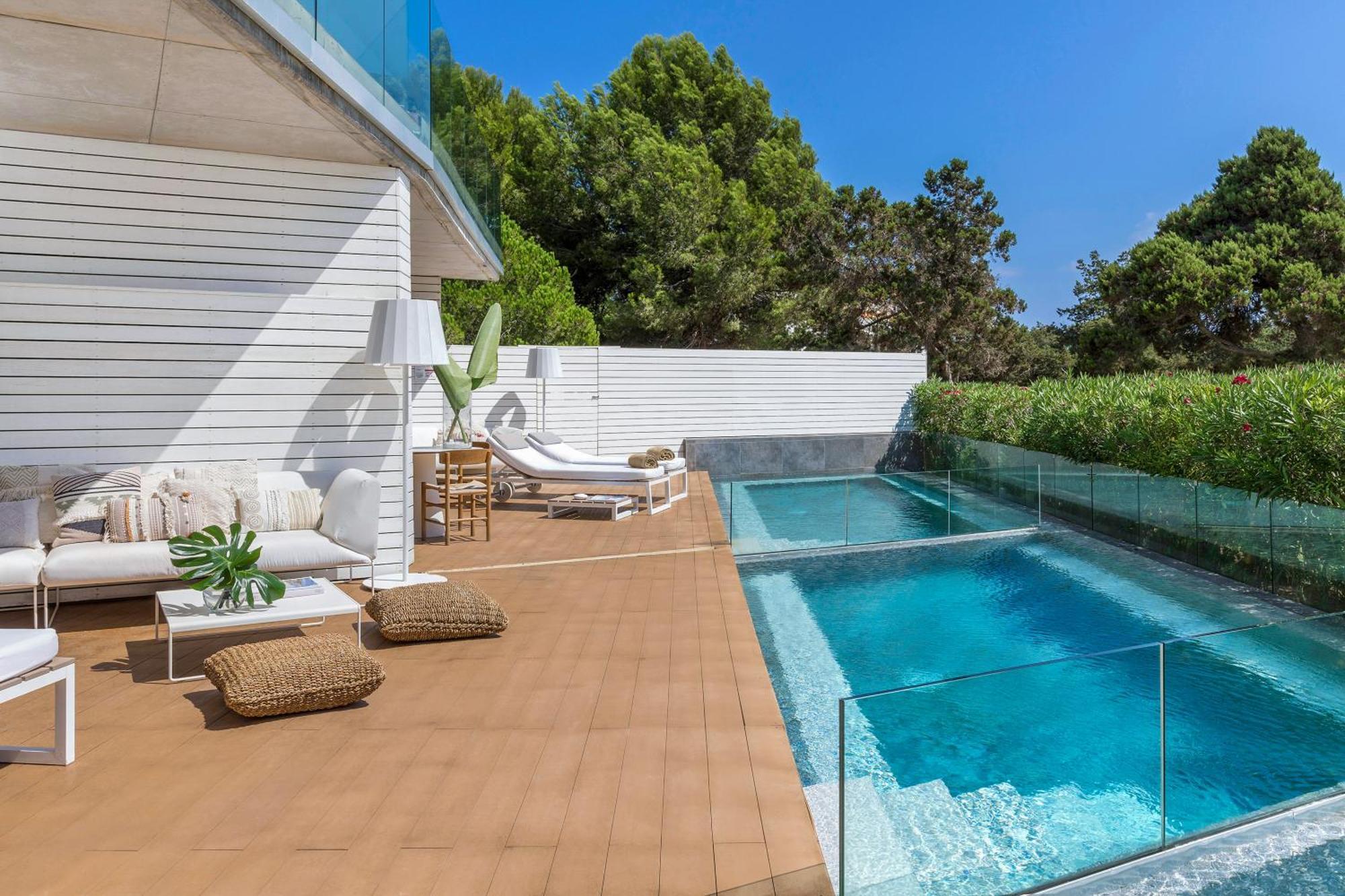 Me Ibiza - The Leading Hotels Of The World Santa Eularia des Riu Luaran gambar